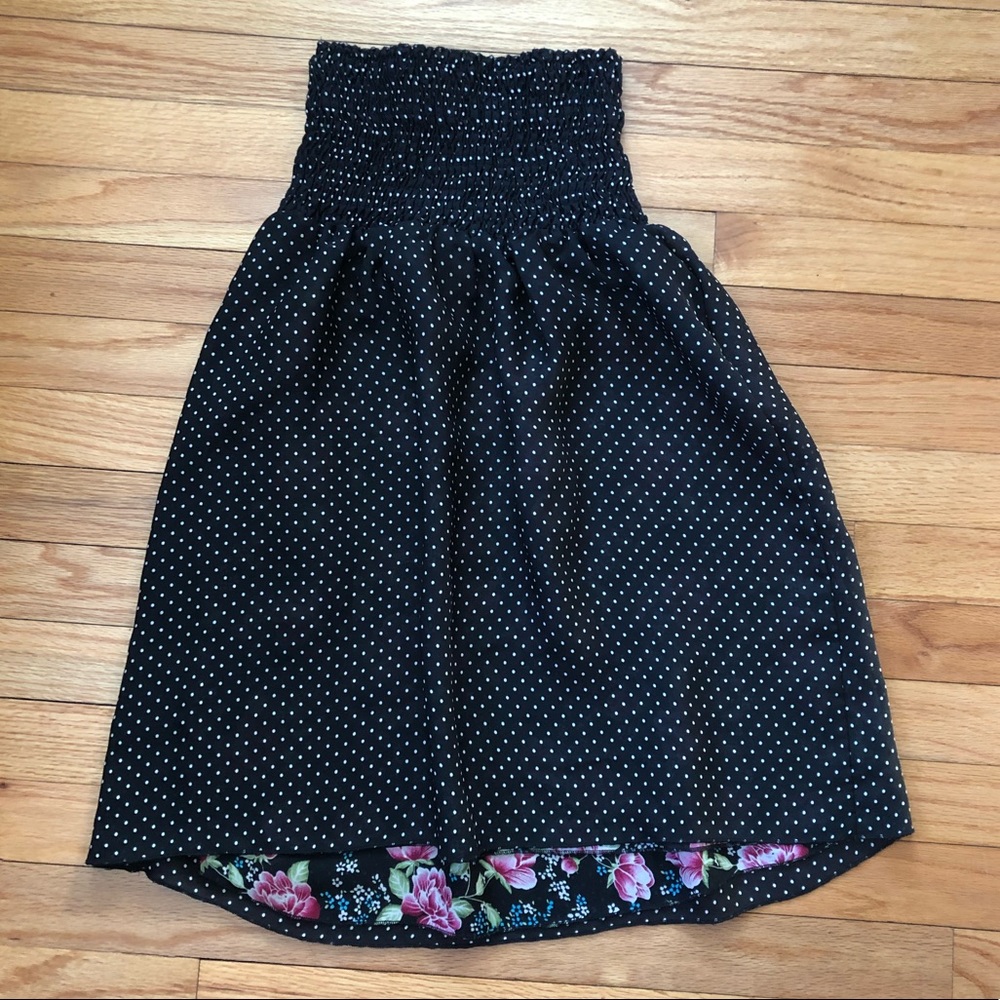 Fire Los Angeles Black Polka Dot Summer Dress